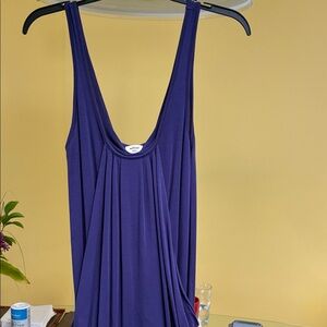 Wilfred Deep Purple Drape Tank